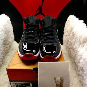 Nike Air Jordan 11 XI Black Red White Breds